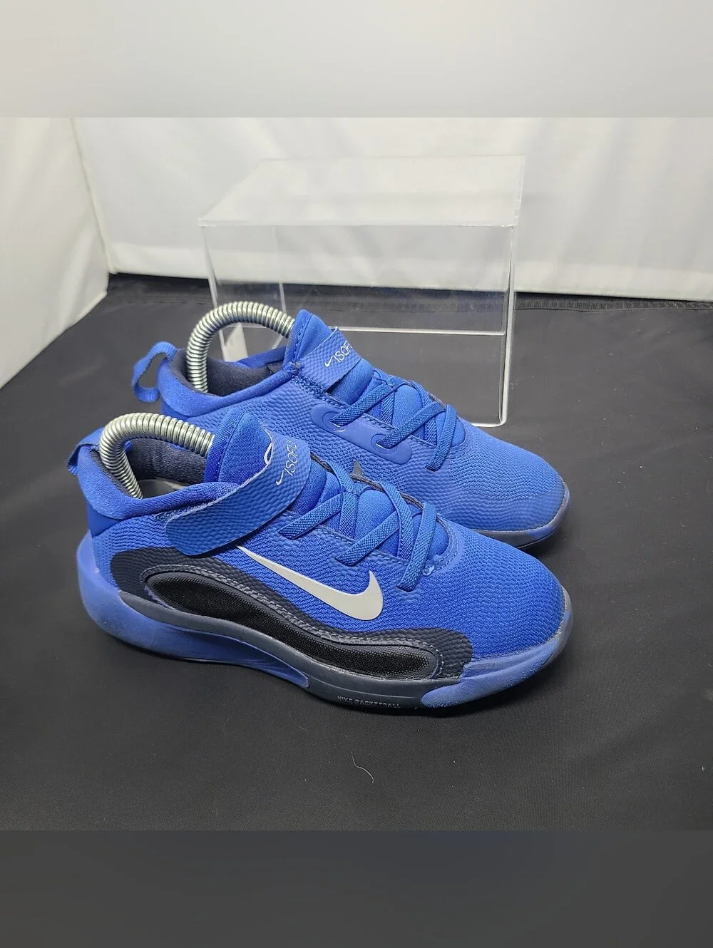Nike IsoFly Game Royal Thunder Blue Black Wolf Grey (PS) toddler kids size 13C